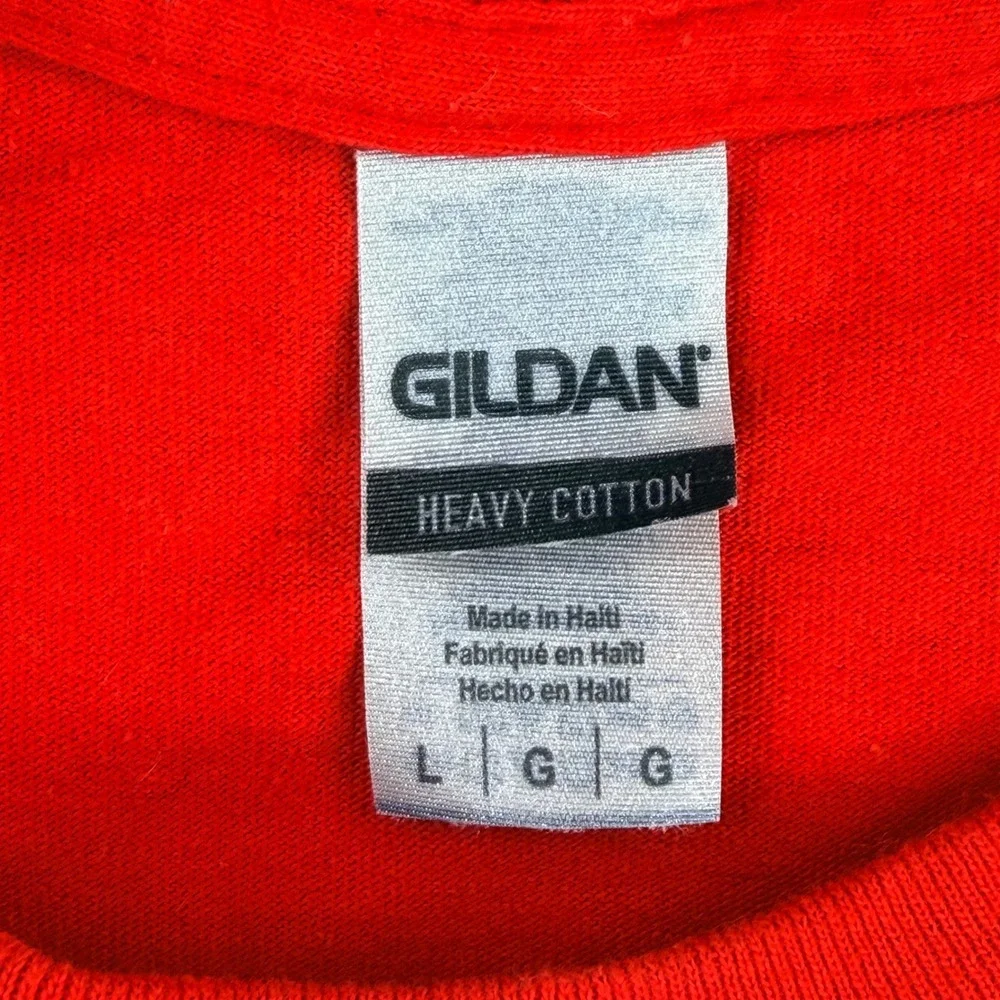 Vintage Gildan Rage Against The Machine T Shirt Men Large Red Band Tee 90s Y2K - Picture 4 of 7